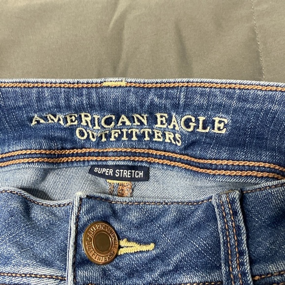 American Eagle 🦅 kick boot jeans. 12 short. - Picture 2 of 6